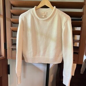 Laude the Label Sustainable Cotton Women's Cream Sweater